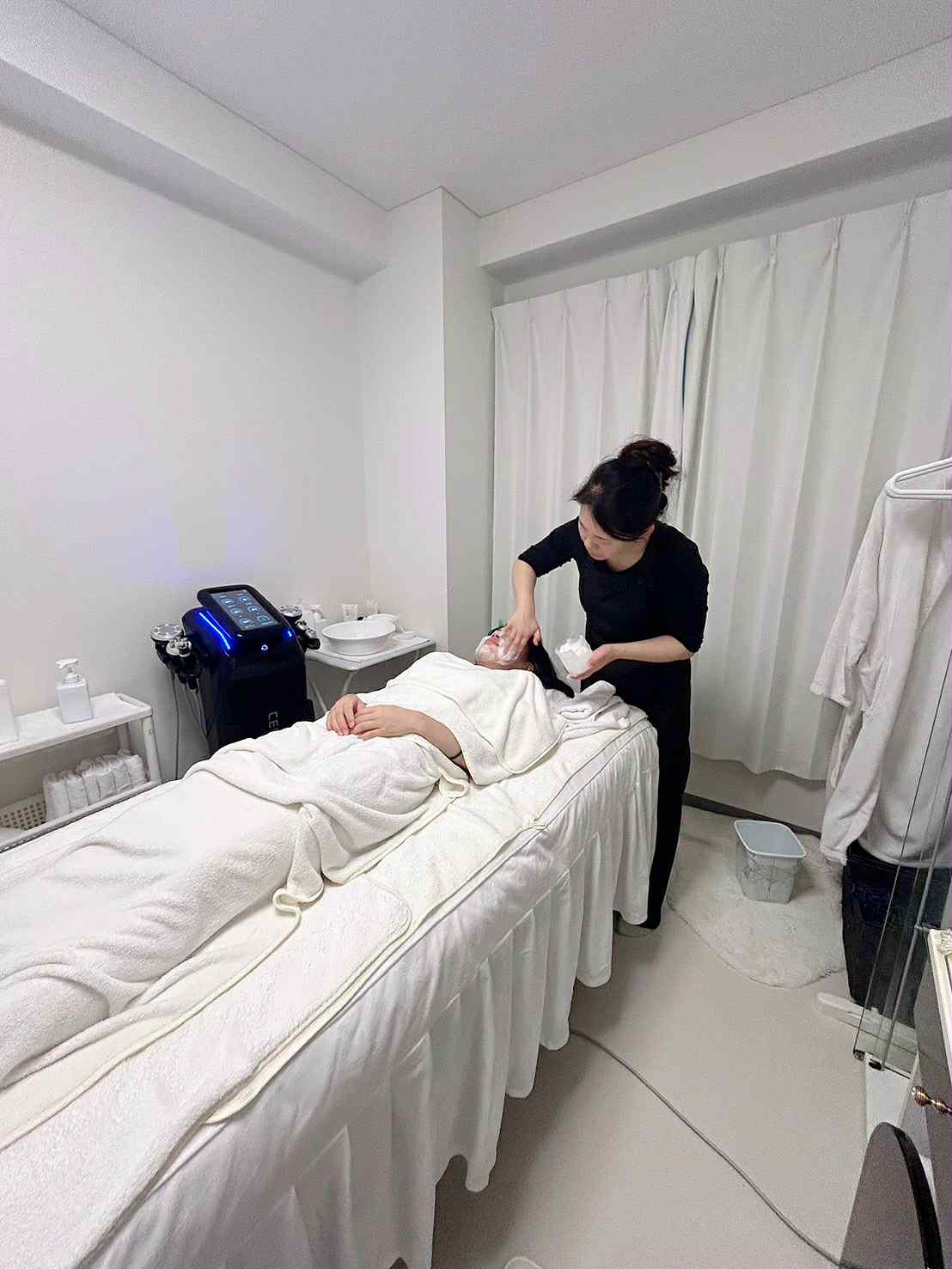 施術中の様子